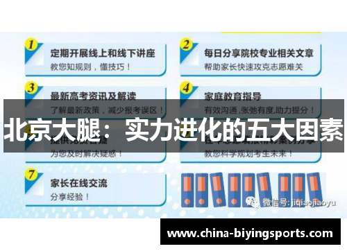 北京大腿：实力进化的五大因素